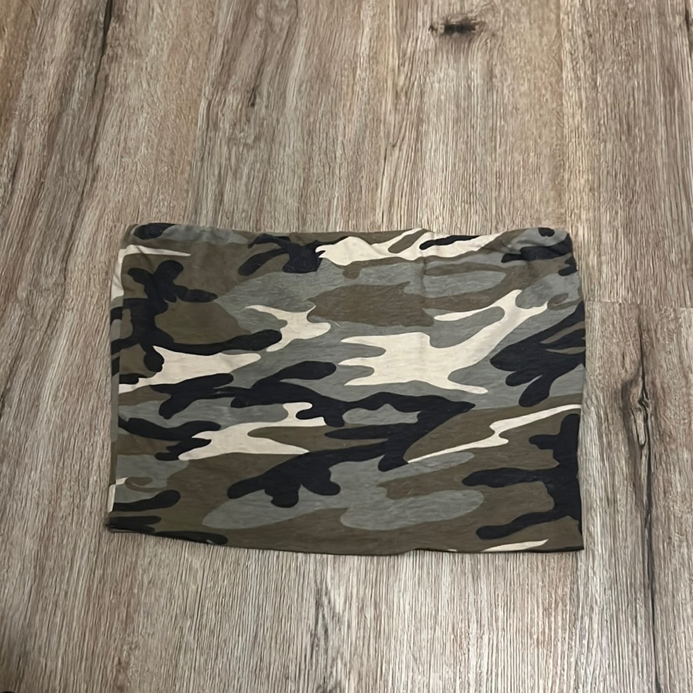 Camo Tube Top